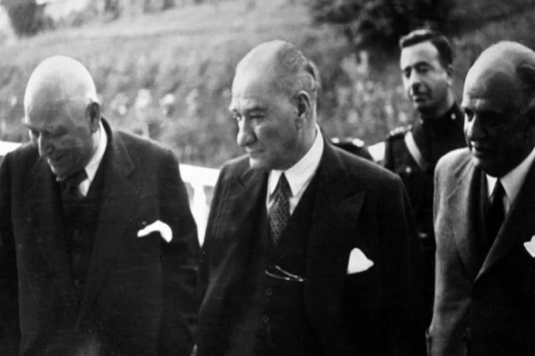 Atatürk'ün hiç yayınlanmamış görüntüleri ortaya çıktı