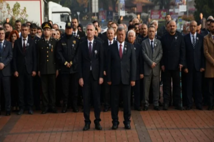 Ulu Önder Atatürk İnegöl'de minnetle anıldı