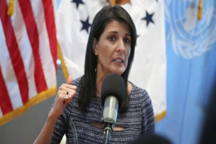 Haley: BM'nin kaderi değişime bağlı