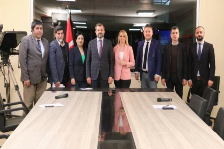 Sönmez Medya Buluşmaları'nın konuğu Gürsu Belediye Başkanı Mustafa Işık oldu