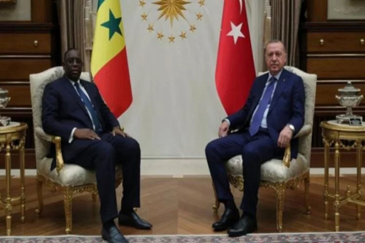 Erdoğan, Senegal Cumhurbaşkanı ile görüştü