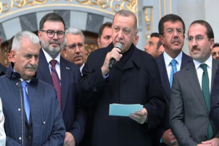 Cumhurbaşkanı Erdoğan açılışında konuştu