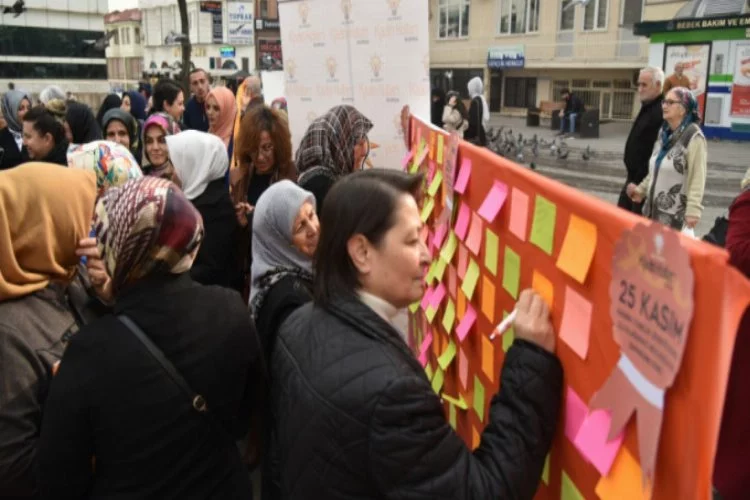 Kapıcıoğlu: "Her türlü şiddete karşı turuncu çizgimizi çekiyoruz"