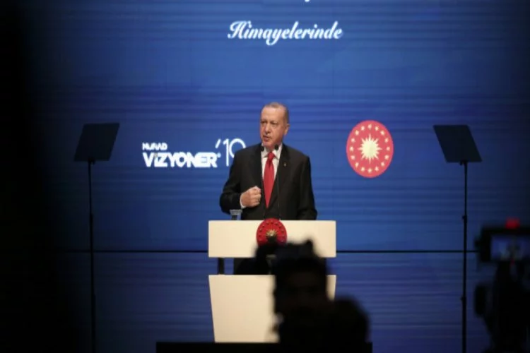 Cumhurbaşkanı Erdoğan'dan 'Vizyoner 19' mesajları
