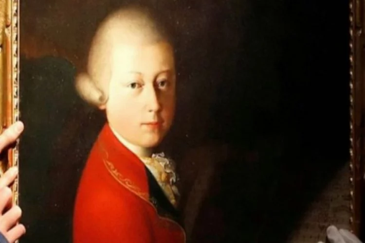 Mozart'ın 13 yaşındayken yapılan portresi dudak uçuklattı!