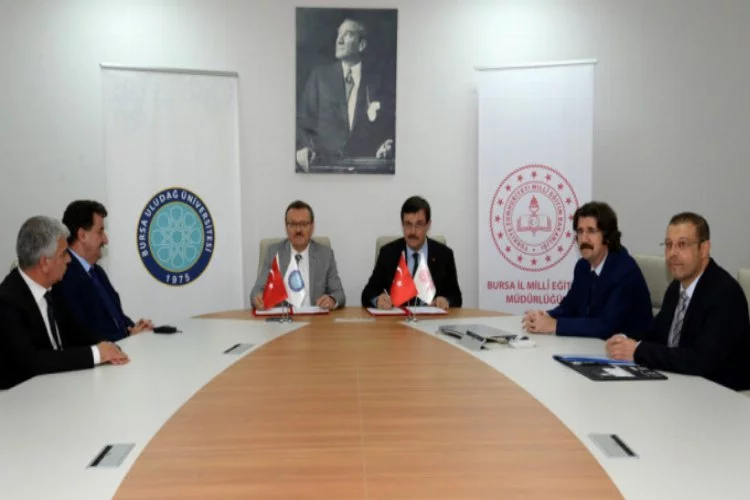 Bursa'da 'Özel yetenekli öğrenciler' için işbirliği protokolü