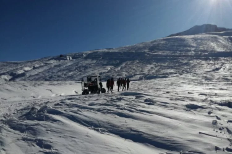 Uludağ'da kayıp dağcılara ait yeni iz bulundu