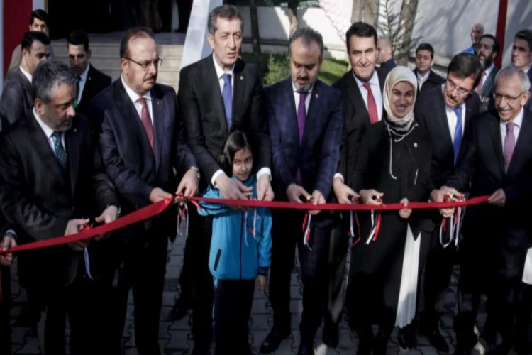 Milli Eğitim Bakanı Selçuk'tan Bursa'da özel eğitim anaokulu açılışı