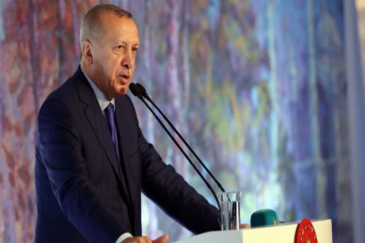 Cumhurbaşkanı Erdoğan resepsiyona katıldı