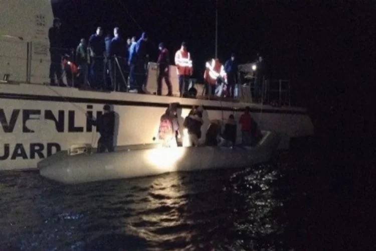 Didim'de 30 düzensiz göçmen yakalandı