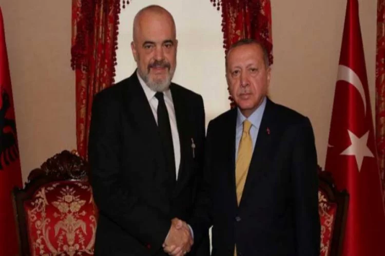 Erdoğan, Arnavutluk Başbakanı Rama'yı kabul etti