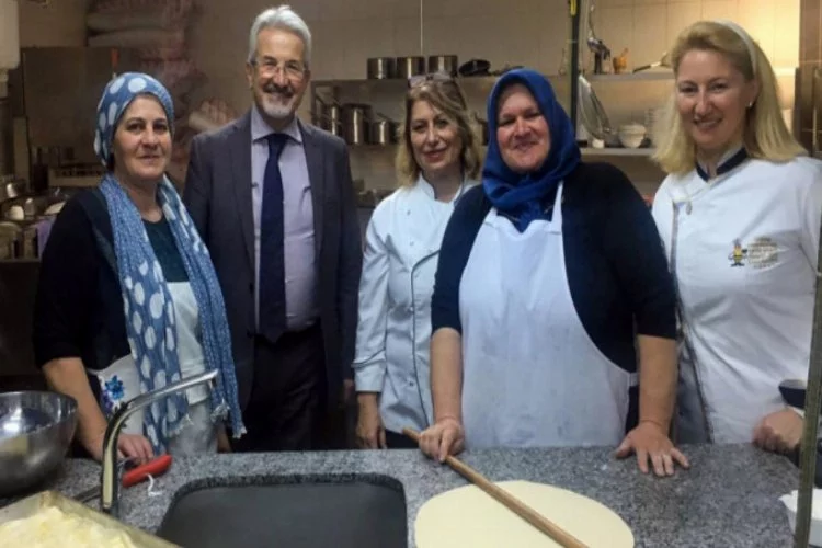 Kadın dernekleri Bursa'nın lezzetlerini öğreniyor