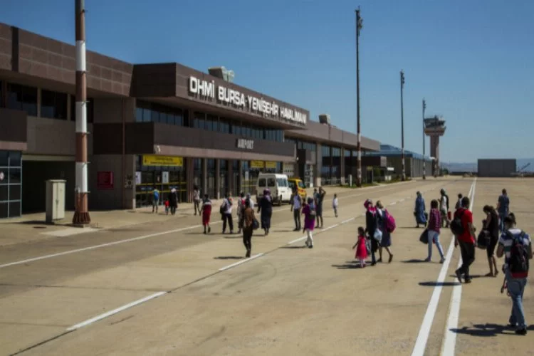 Yenişehir Havaalanı'na ilgi arttı