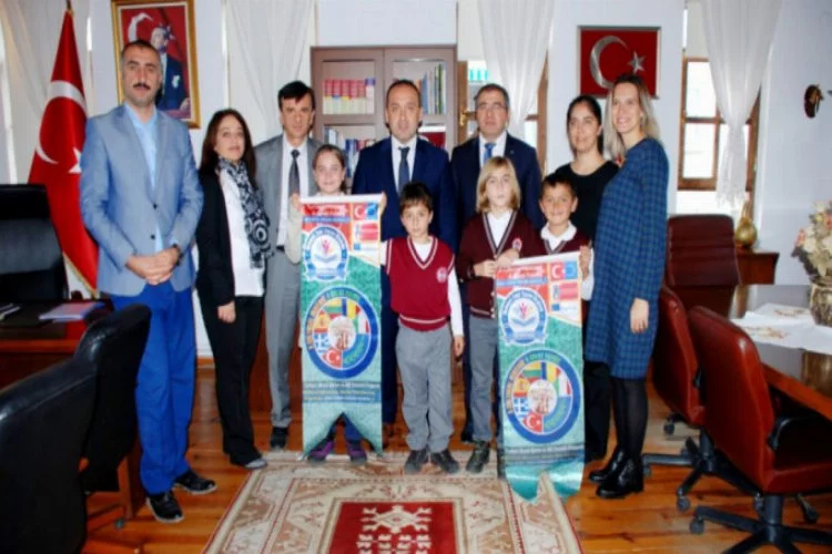 Bursa'da bu çocuklar Avrupa'da köylerini tanıtacaklar