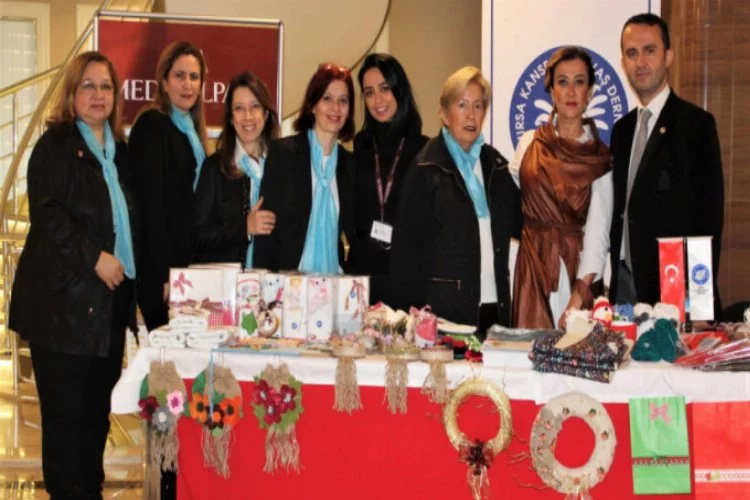 Bursa'da kanser hastalarına moral