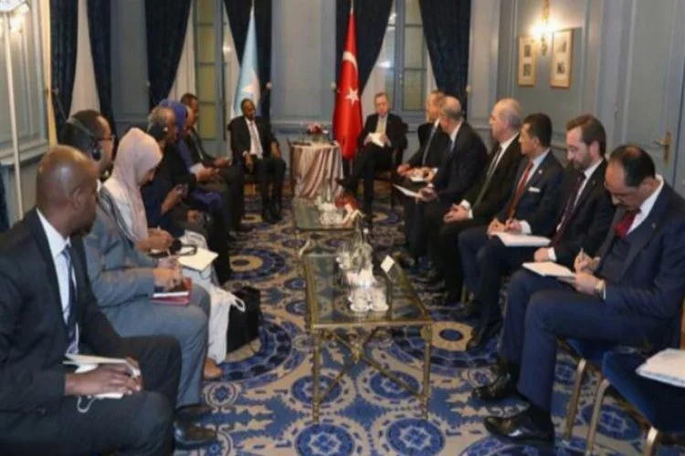 Erdoğan, Somali Başbakanı Hasan Ali Hayri'yi kabul etti