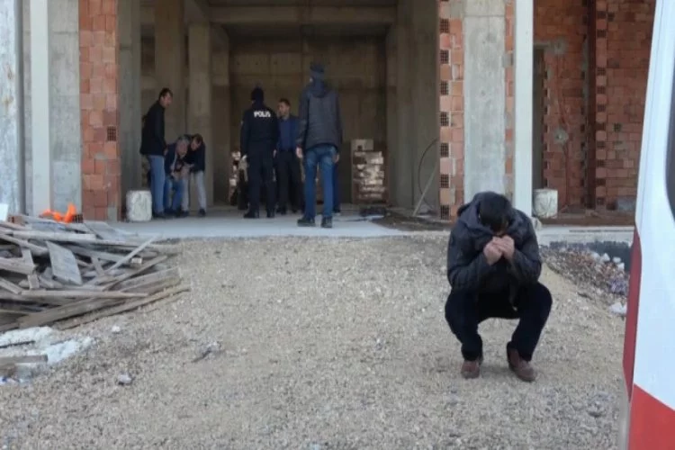 Bursa'da cami inşaatında acı ölüm!