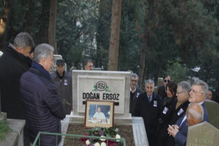 Doğan Ersöz, Bursa'da 25. ölüm yıl dönümünde anıldı
