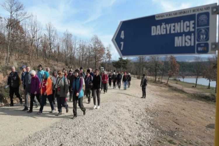 Bursa'da Mysia Yolları'nda keyifli yürüyüş