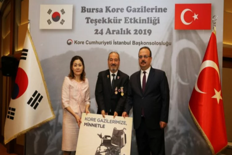 Bursa'da Kore gazilerine teşekkür