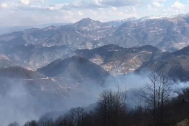 Trabzon yanmaya devam ediyor