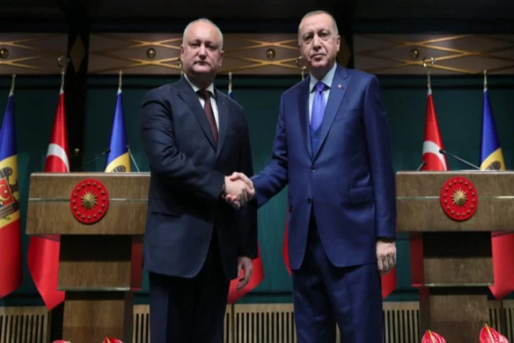Erdoğan'dan Moldovalı mevkidaşına: "Bekliyoruz..."