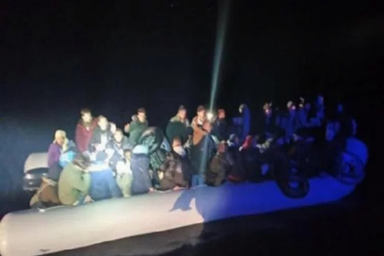 Bodrum'da 43 kaçak göçmen yakalandı