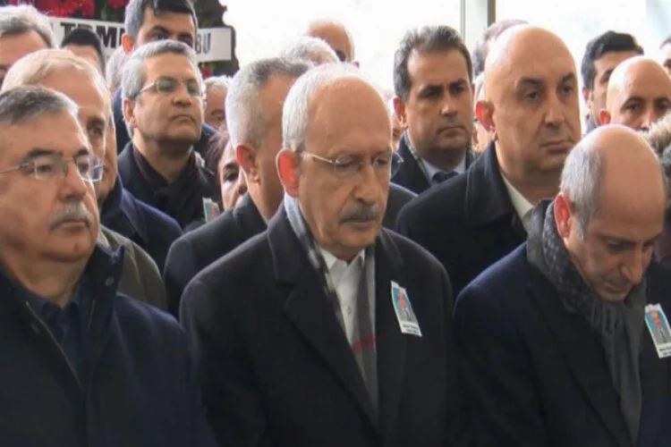 Kılıçdaroğlu cenaze törenine katıldı