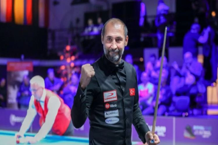 Bilardoda Türkiye şampiyonu Saygıner