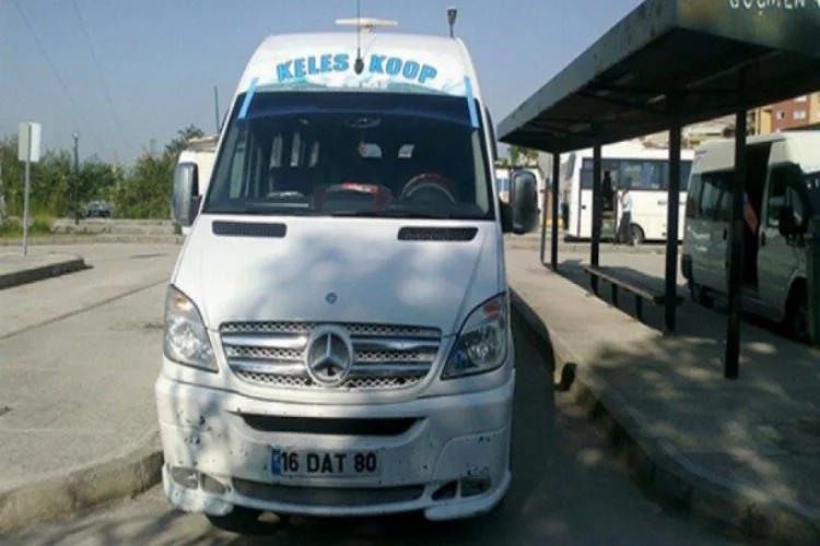 Keles-Bursa minibüslerinde fiyat artışı!