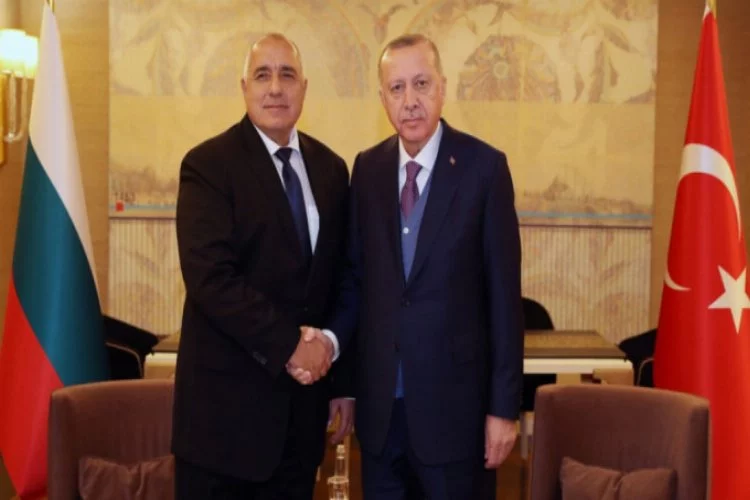 Erdoğan, Borisov'u kabul etti