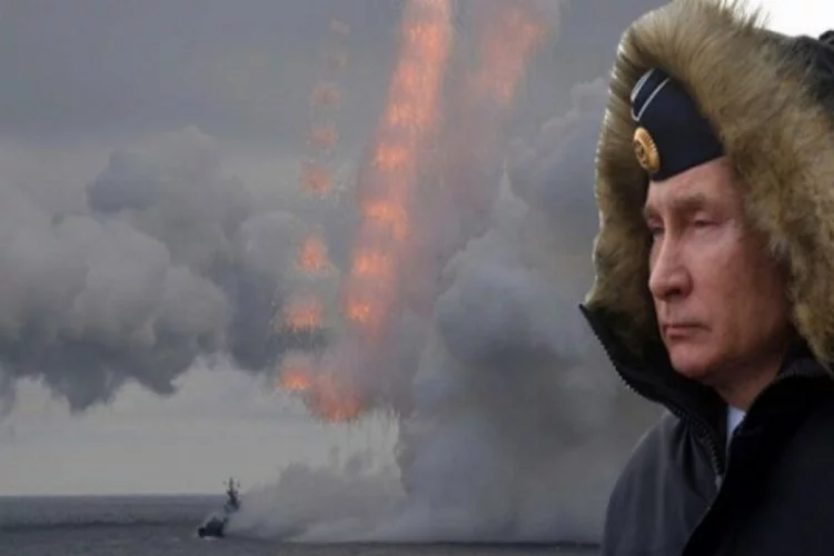 Putin füzelerini böyle izledi