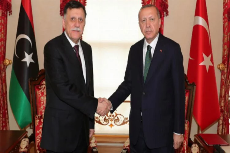 Erdoğan-Sarrac görüşmesi başladı