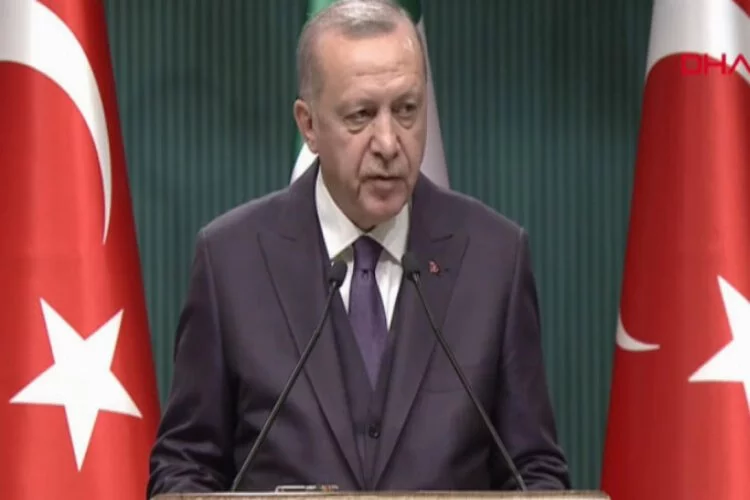Erdoğan: Libya'da ateşkesin kısa sürede imzalanmasını istiyoruz