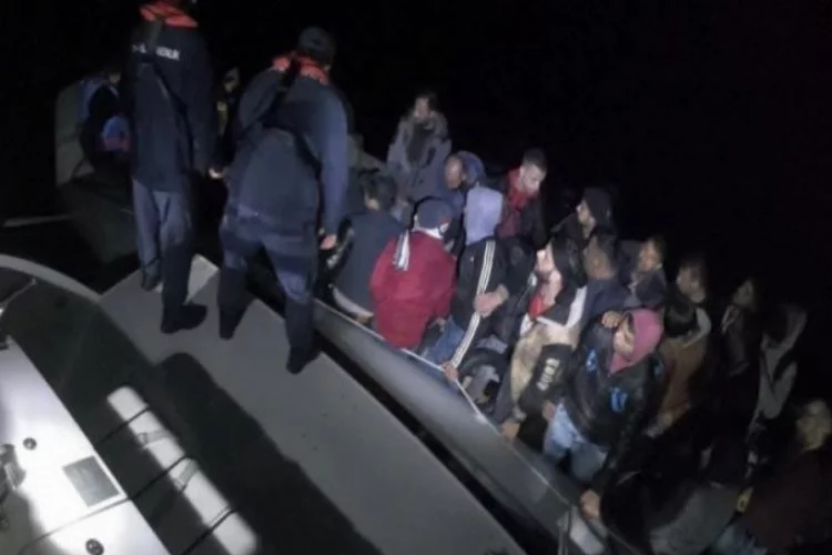 10 düzensiz göçmen yakalandı