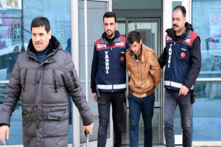Bursa'da 'açtım, pişmanım' dedi ama tutuklandı!