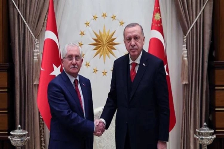 Erdoğan, YSK Başkanı Güven'i kabul etti