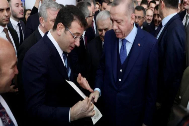 İmamoğlu, Erdoğan'a 4 sayfalık mektup verdi