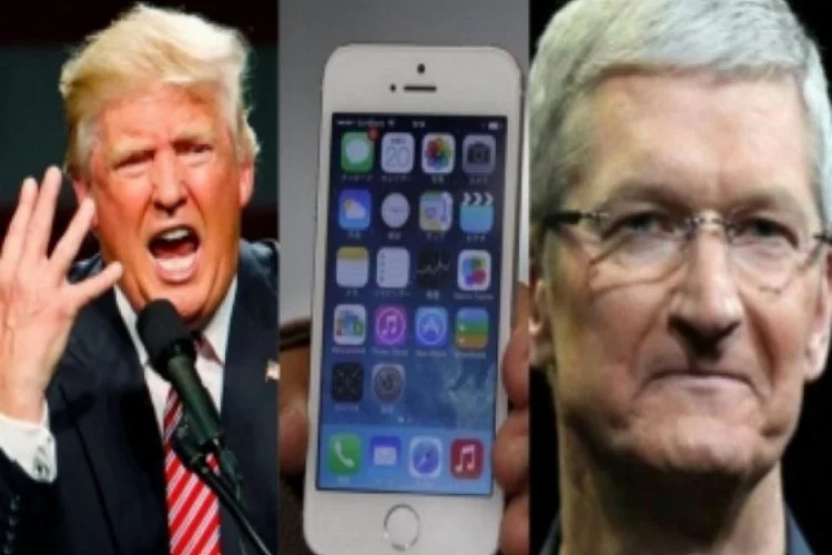 Trump'tan Apple'a iPhone çağrısı