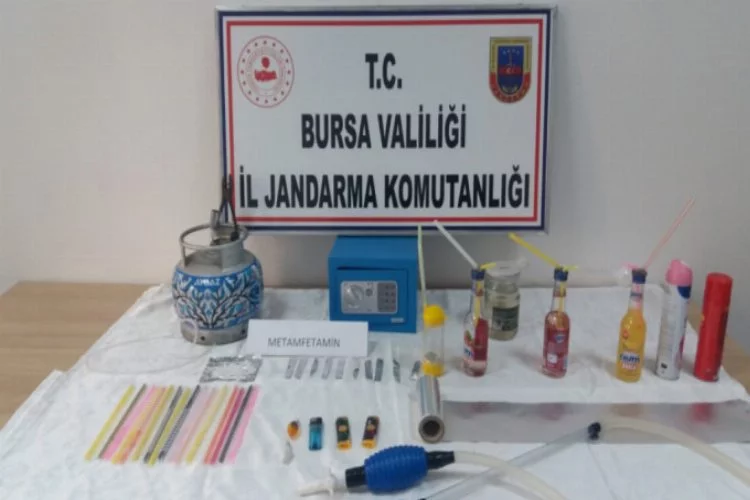 Bursa'da uyuşturucuyu çelik kasaya sakladılar