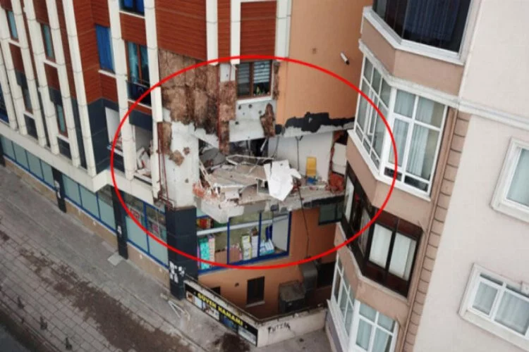 5 katlı apartmanda patlama!