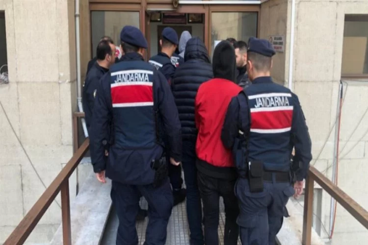 Bursa'da jandarmadan operasyon: 4 tutuklama