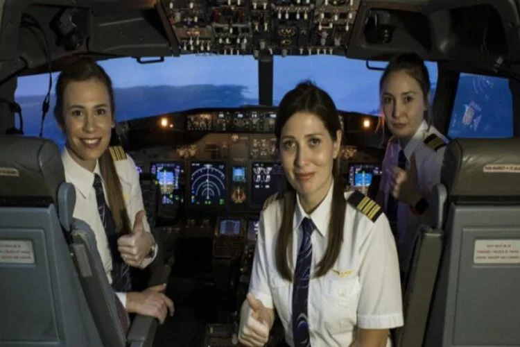 THY, kadın pilot sayısıyla rekor kırdı