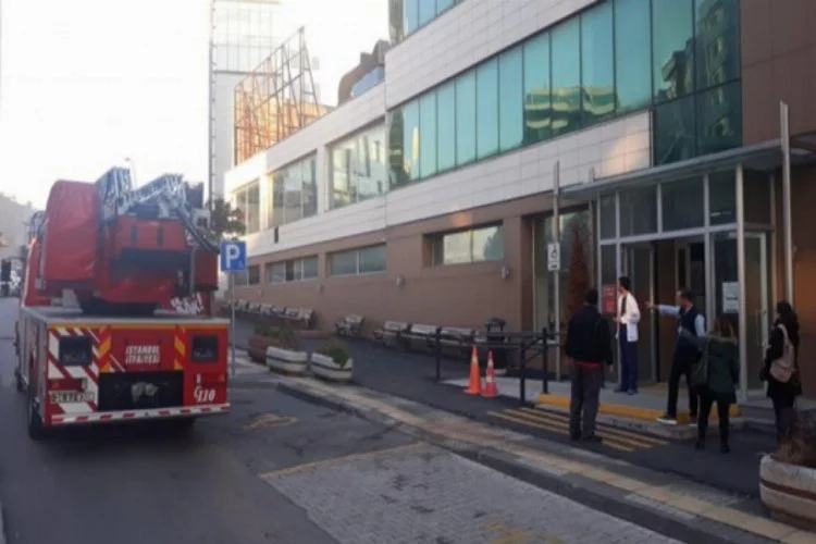 Maltepe Devlet Hastanesi'nde yangın