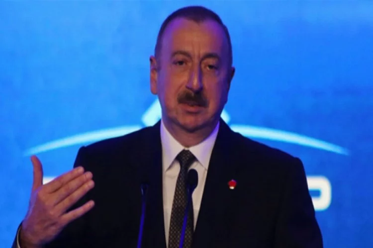 Aliyev'den, Erdoğan'a başsağlığı mesajı