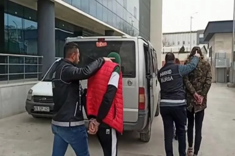 Bursa'da narkotik operasyonu: 3 tutuklu