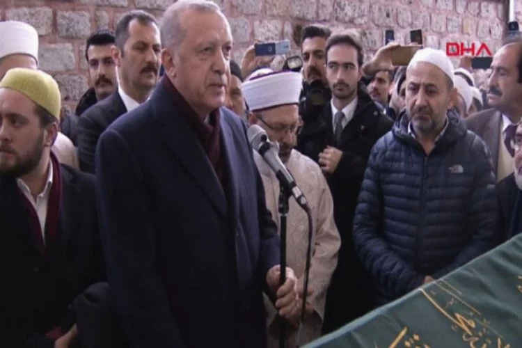 Erdoğan, Vanlıoğlu'nun cenaze törenine katıldı
