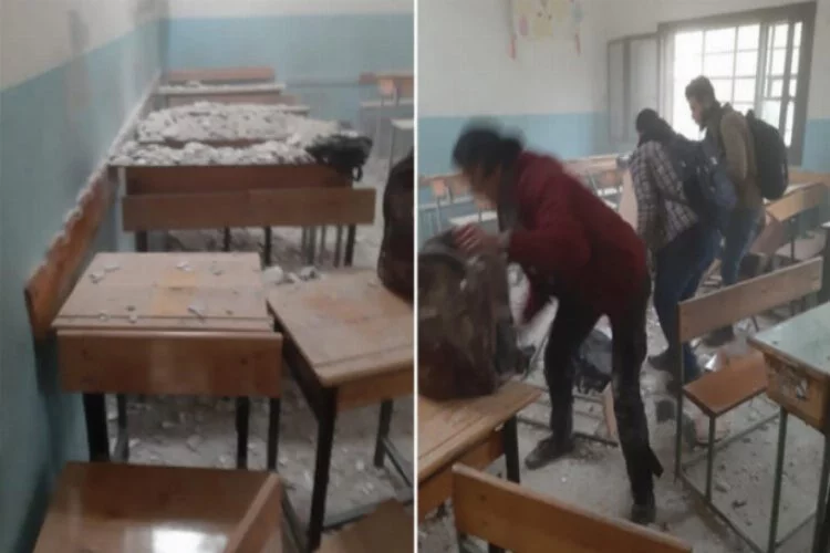 MSB: PKK Afrin'de iki okul ve bir camiye saldırdı