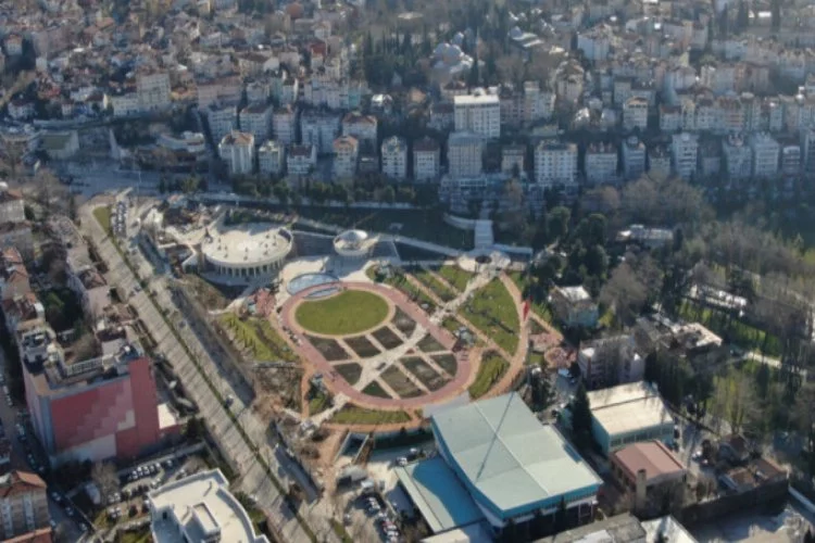 Bursa'nın ilk Millet Bahçesi'nde sona doğru