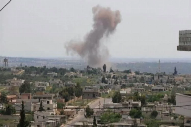 Esad Halep'i bombaladı!